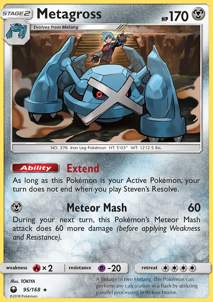 Metagross, Celestial Storm #95