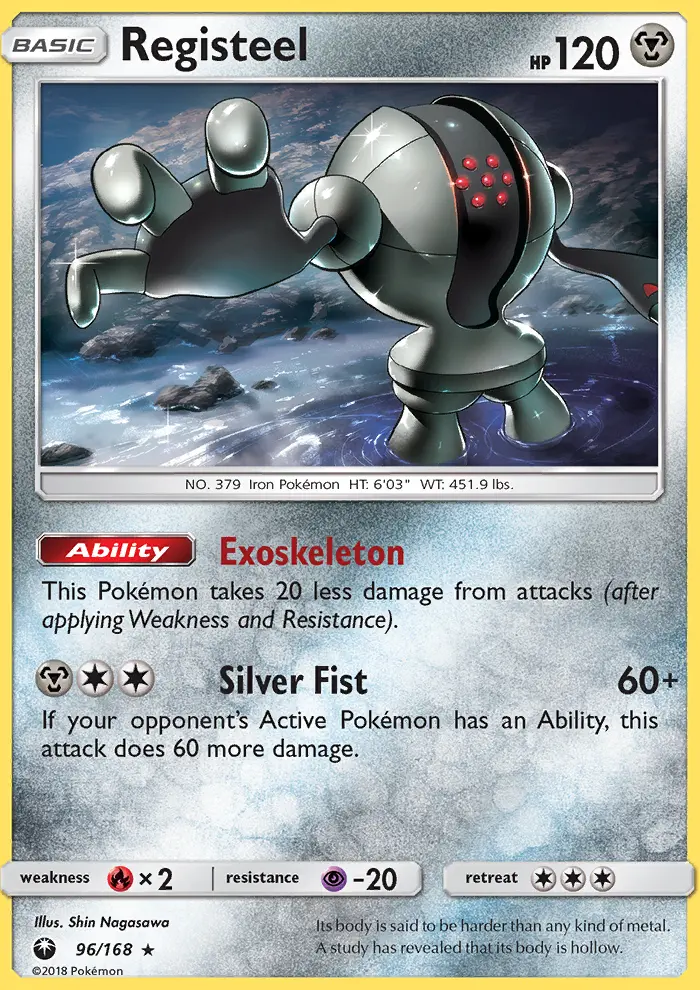 Registeel, Celestial Storm #96