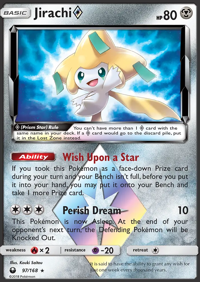 Jirachi ◇, Celestial Storm #97