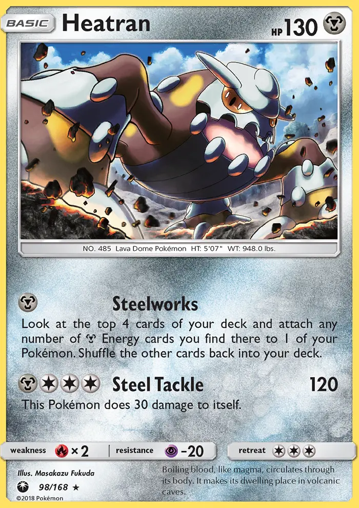 Heatran, Celestial Storm #98