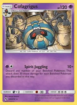 Cofagrigus, Lost Thunder #100/214