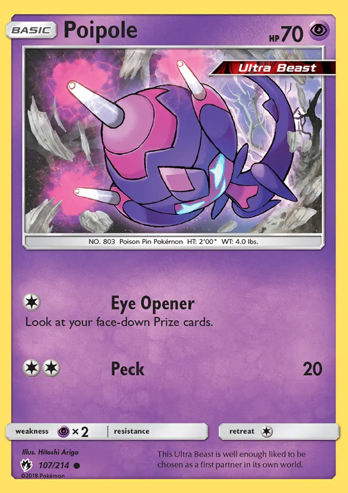 Poipole, Lost Thunder #107