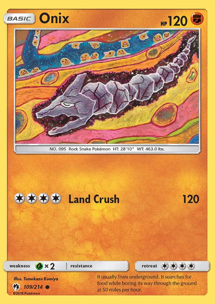 Onix, Lost Thunder #109