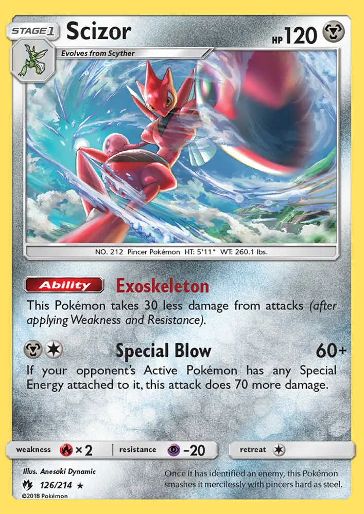 Scizor, Lost Thunder #126
