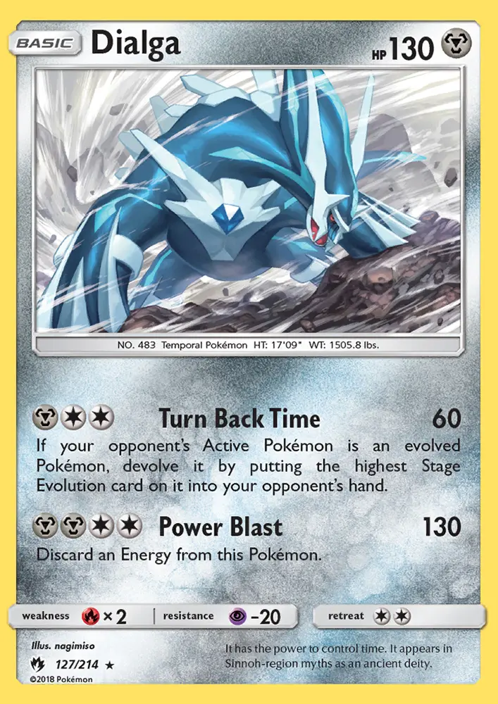 Dialga, Lost Thunder #127