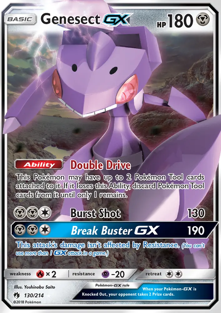 Genesect GX, Lost Thunder #130