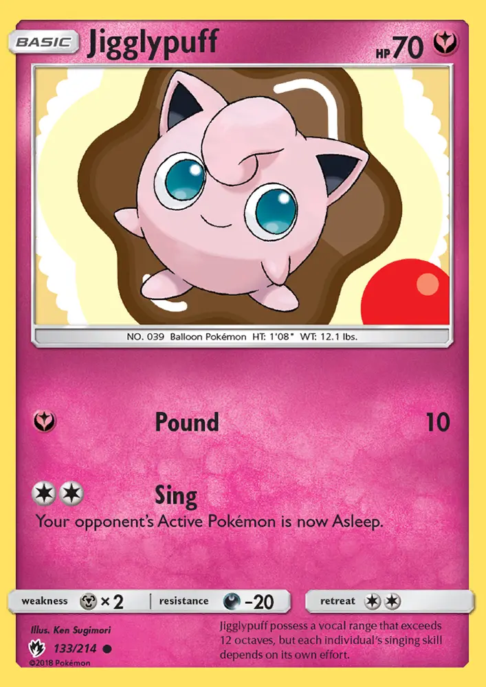 Jigglypuff, Lost Thunder #133