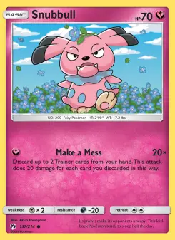 Snubbull, Lost Thunder #137/214