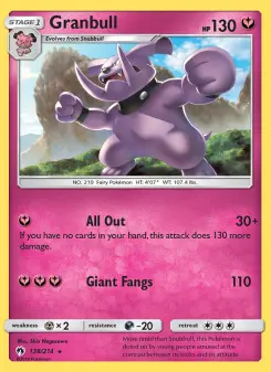 Granbull, Lost Thunder #138/214
