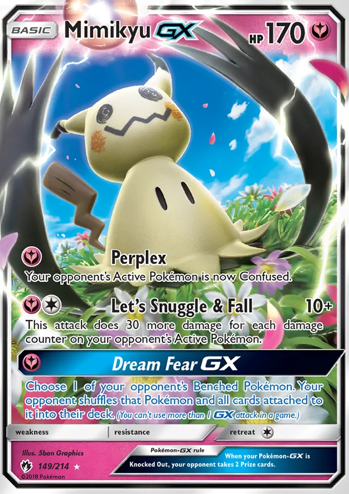 Mimikyu GX, Lost Thunder #149