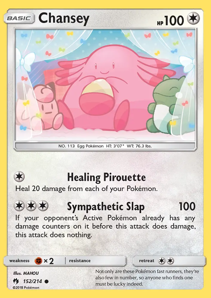 Chansey, Lost Thunder #152