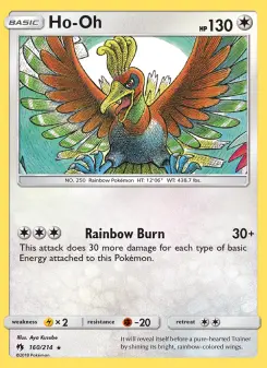 Ho-Oh, Lost Thunder #160/214