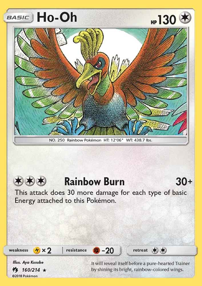 Ho-Oh, Lost Thunder #160