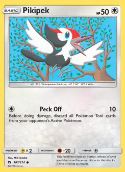 Pikipek, Lost Thunder #163/214
