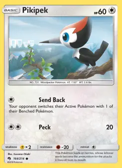 Pikipek, Lost Thunder #164/214