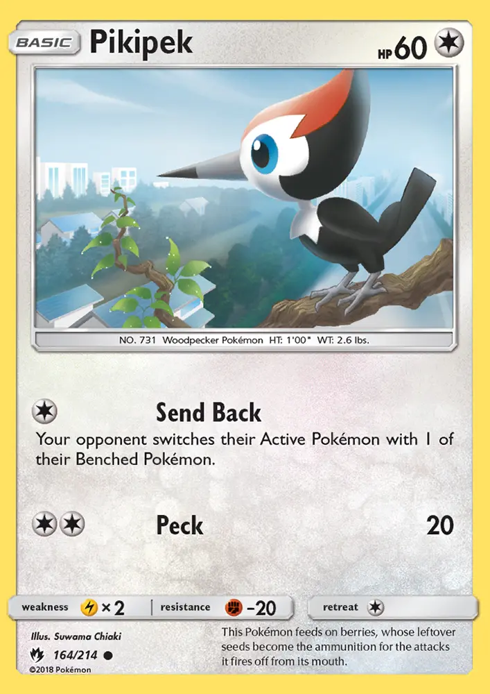 Pikipek, Lost Thunder #164