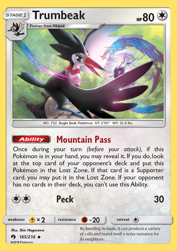 Trumbeak, Lost Thunder #165
