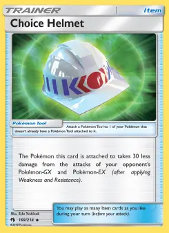 Choice Helmet, Lost Thunder #169/214