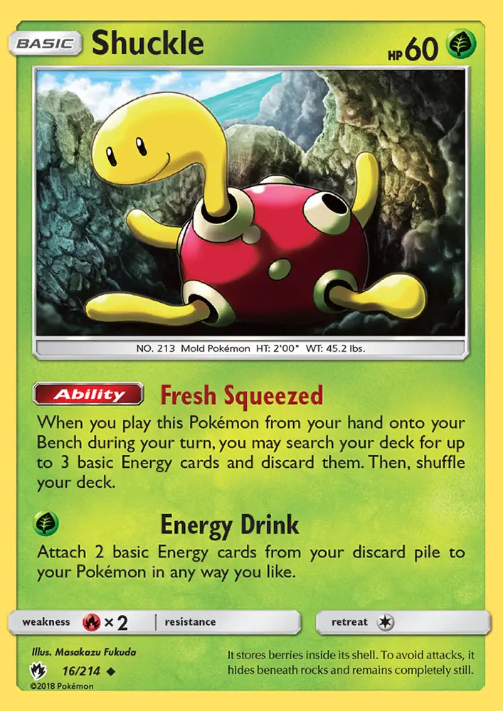 Shuckle, Lost Thunder #16