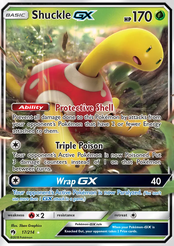 Shuckle GX, Lost Thunder #17