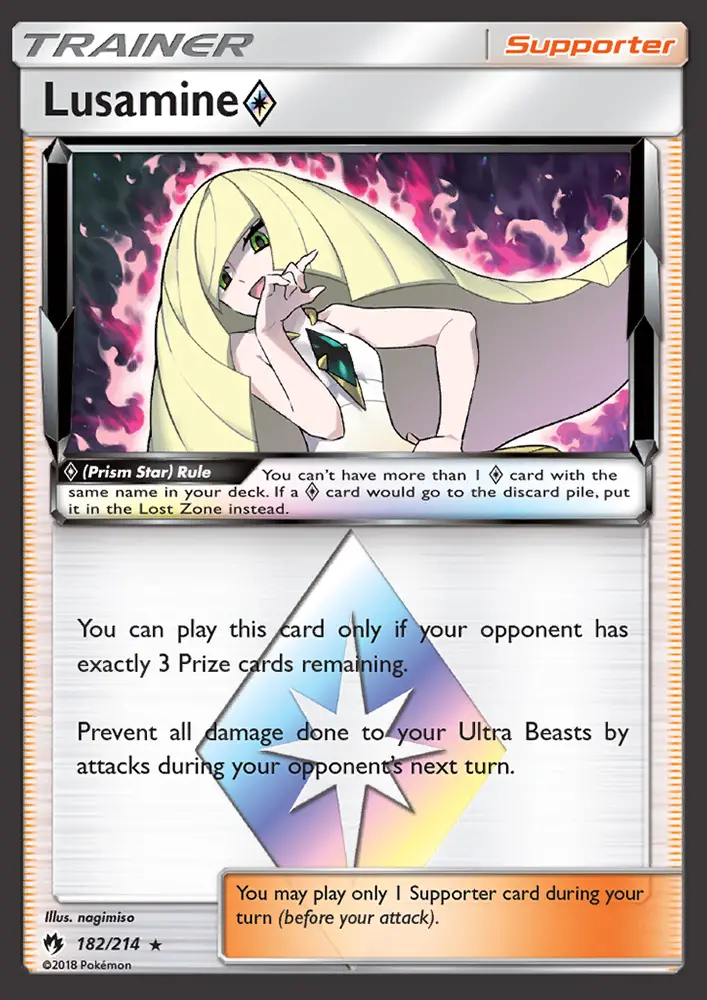 Lusamine ◇, Lost Thunder #182