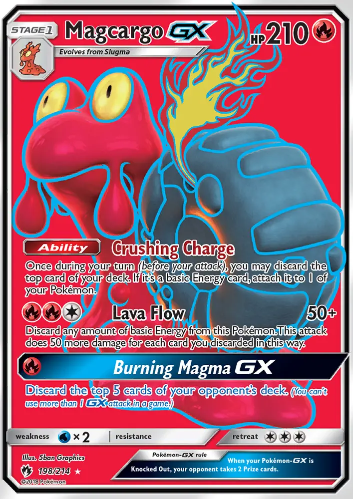 Magcargo GX, Lost Thunder #198