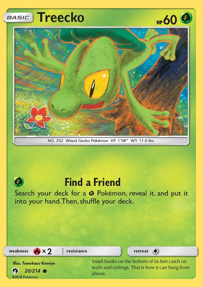 Treecko, Lost Thunder #20
