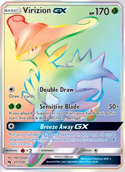 Virizion GX, Lost Thunder #217/214