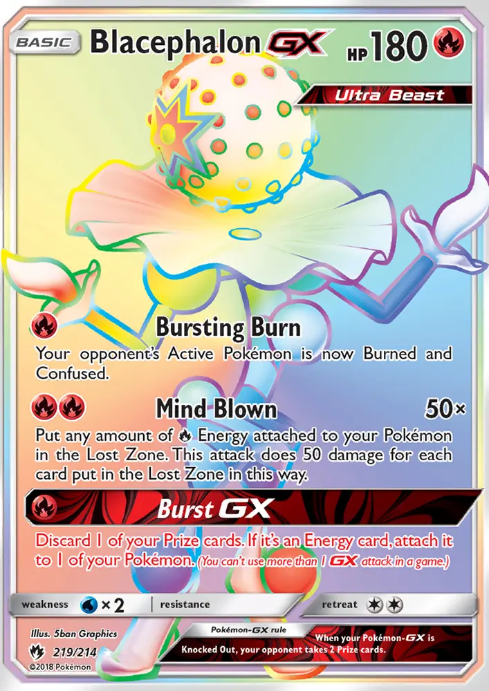 Blacephalon GX, Lost Thunder #219