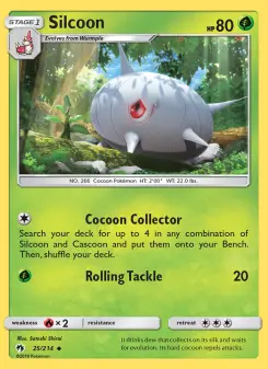 Silcoon, Lost Thunder #25/214