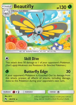 Beautifly, Lost Thunder #26/214