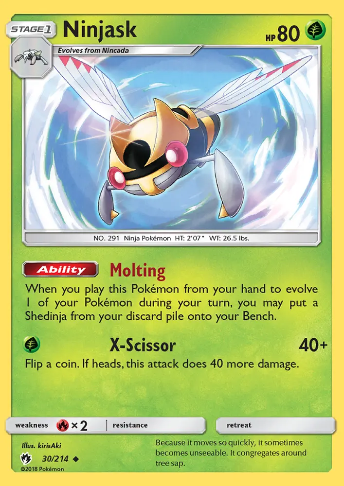 Ninjask, Lost Thunder #30