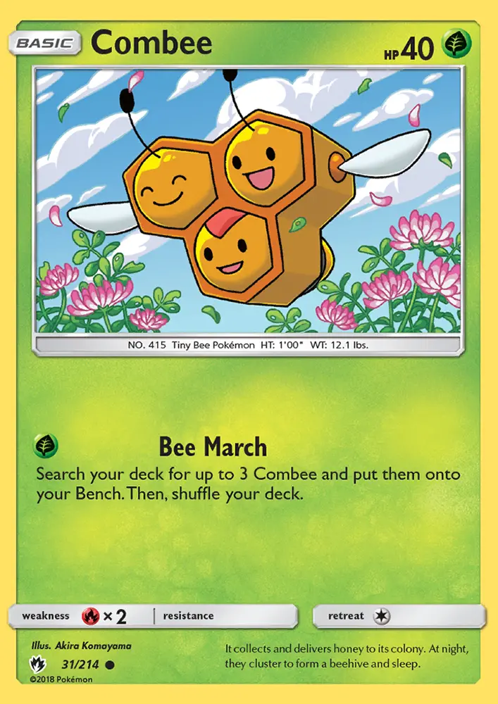 Combee, Lost Thunder #31
