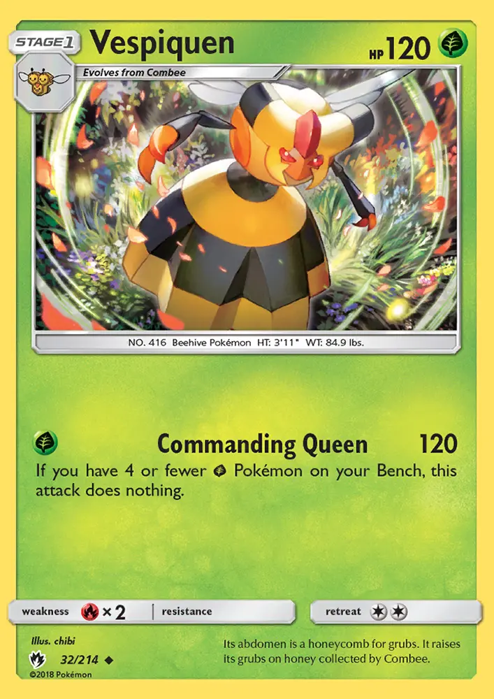 Vespiquen, Lost Thunder #32