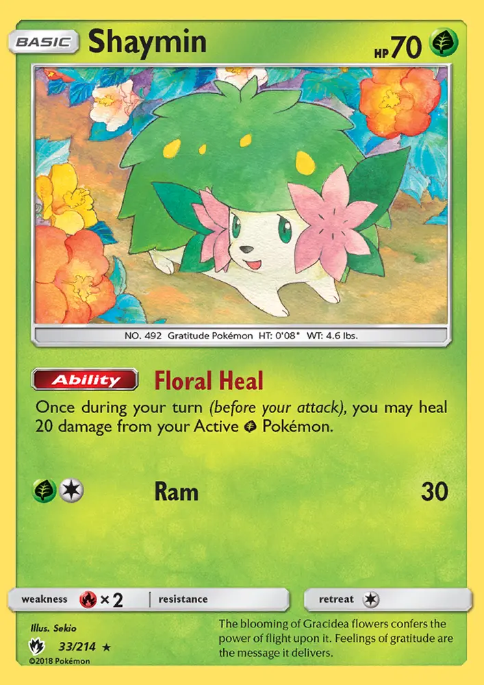 Shaymin, Lost Thunder #33