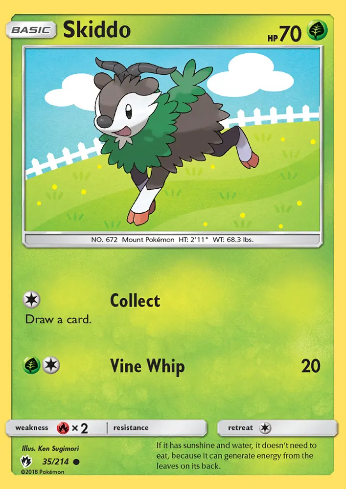 Skiddo, Lost Thunder #35