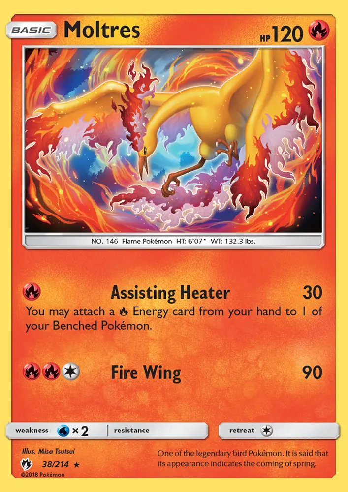 Moltres, Lost Thunder #38