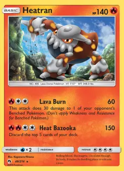 Heatran, Lost Thunder #48/214