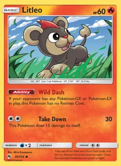Litleo, Lost Thunder #50/214