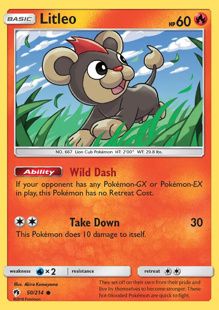 Litleo, Lost Thunder #50