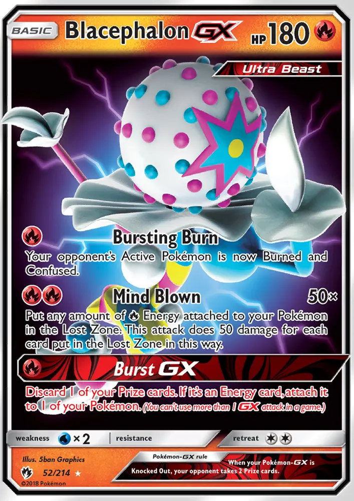 Blacephalon GX, Lost Thunder #52