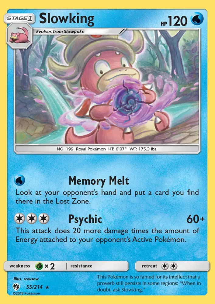 Slowking, Lost Thunder #55