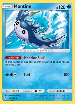 Mantine, Lost Thunder #58/214