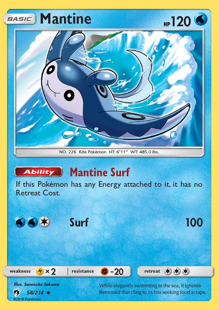 Mantine, Lost Thunder #58
