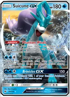 Suicune GX, Lost Thunder #60/214