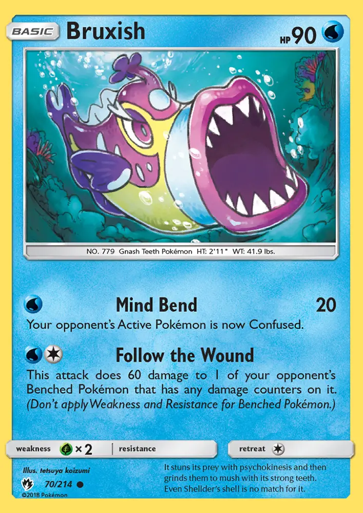 Bruxish, Lost Thunder #70
