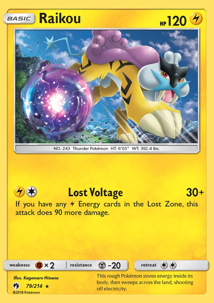 Raikou, Lost Thunder #79