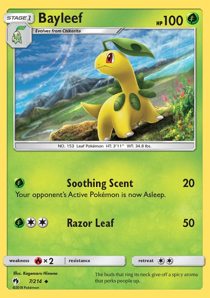 Bayleef, Lost Thunder #7
