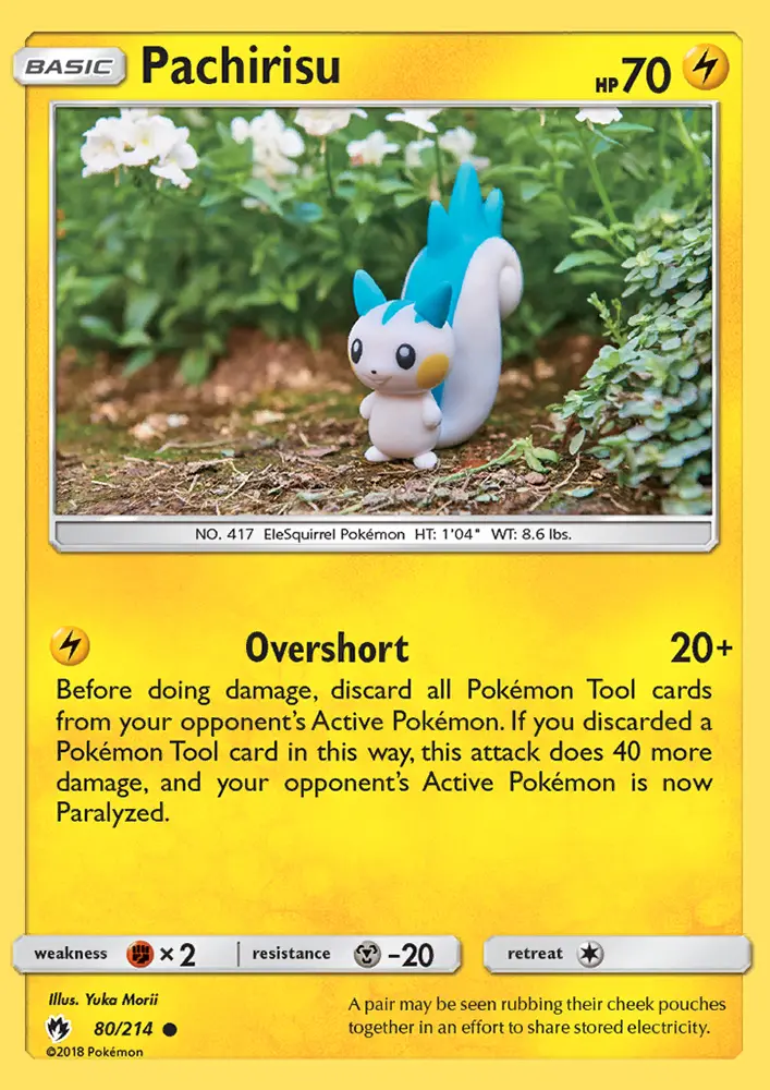 Pachirisu, Lost Thunder #80