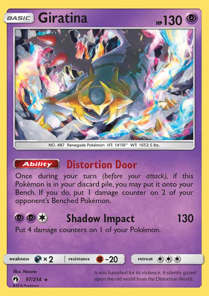 Giratina, Lost Thunder #97
